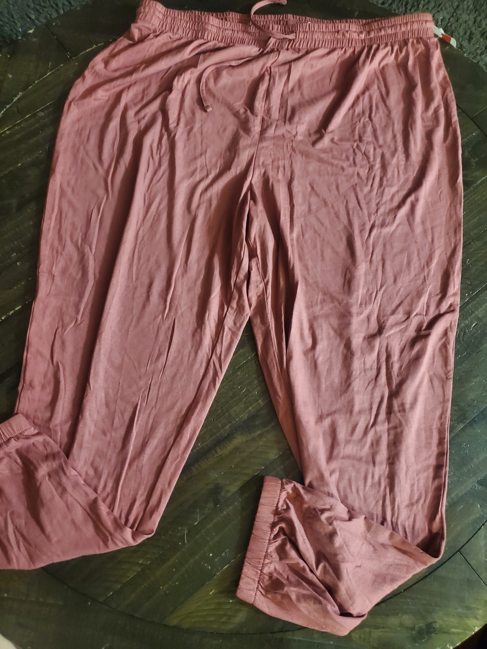 Auden Women's Dusty Rose Drawstring Joggers
